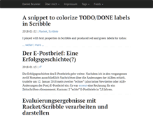 Tablet Screenshot of dbrunner.de